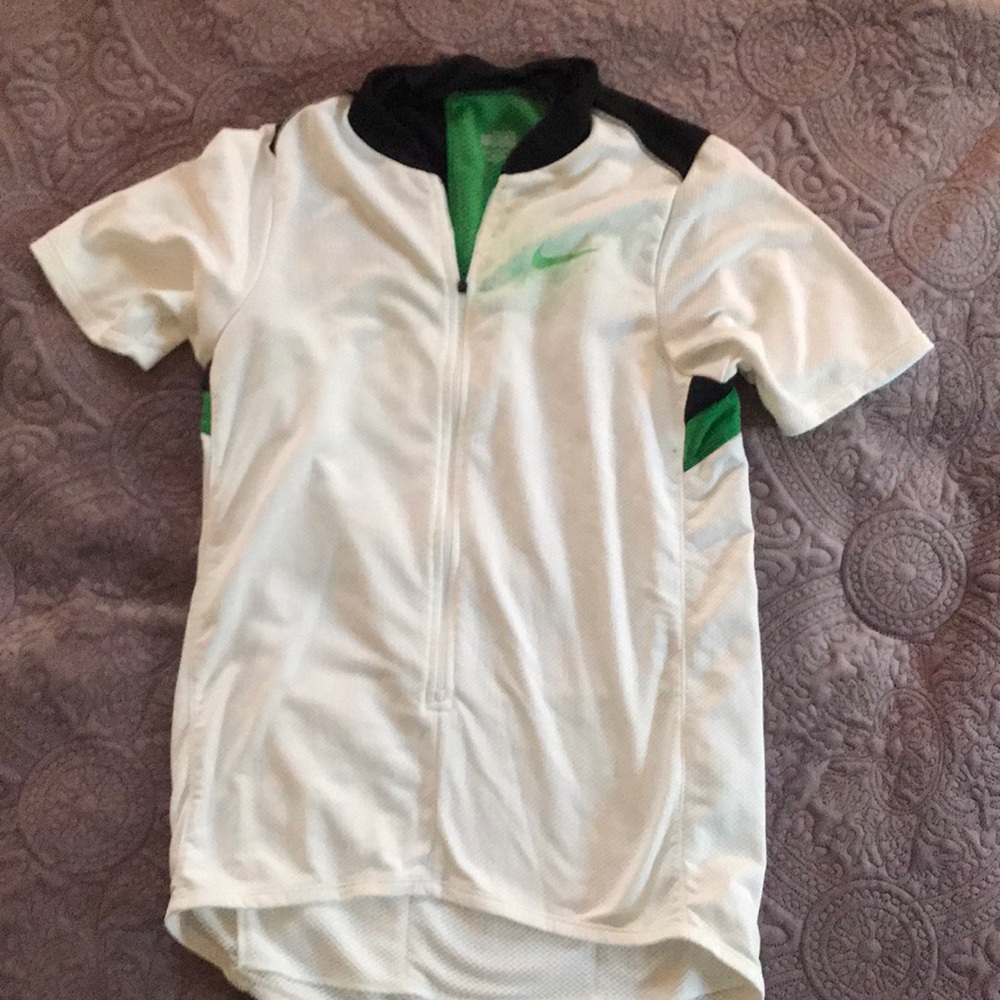 Biking zipper Nike top